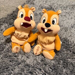 Disneys Chip & Dale Mini Bean Bag Plush